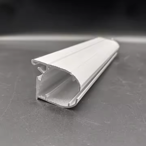 Patrón horizontal de pista de cortina de aluminio con control remoto para cortinas enrollables integradas de tela de tragaluz para el hogar y persianas romanas - Product Image 6