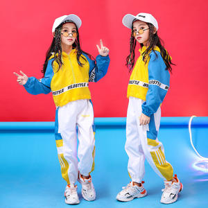 Vêtements Hip Hop pour enfants, vêtements pour adolescentes, Sweat à capuche d'automne et d'hiver - Product Image 6