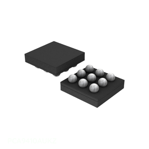 9 UFBGA, WLCSP ชิปอิเล็กทรอนิกส์ ผู้ผลิตชิ้นส่วนอิเล็กทรอนิกส์ PCA9410AUKZ ไอซีจัดการพลังงาน (PMIC) REG BOOST 5V 500MA 9WLCSP - Product Image 1