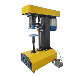 XQ-160 Semi-Automatic Can Sealing Machine for Metal Glass Paper & Plastic Beverage Cans and Jars - Product Image 1