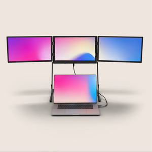 كوادبريك بوصة <span class=keywords><strong>IPS</strong></span> جهاز مراقبة الألعاب ثنائي الواجهة من نوع P FHD نظام تشغيل ثلاثي الأطراف للسفر من الألومنيوم - Product Image 1