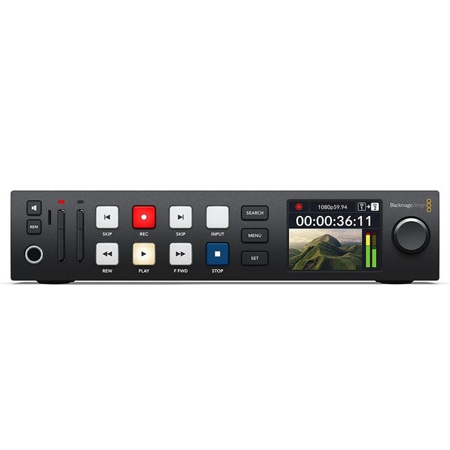 DF Wholesale Sports Action Camera with SDI Switcher HyperDeck Studio HD Plus Black Magic Design Face Tracking Function