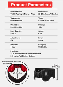 Photon <span class=keywords><strong>LED</strong></span> liệu pháp ánh sáng mặc headscarf hẹn giờ 660nm <span class=keywords><strong>infared</strong></span> 850nm liệu pháp màu đỏ đầu bọc cầm tay ZA/nó cắm giảm đau - Product Image 2