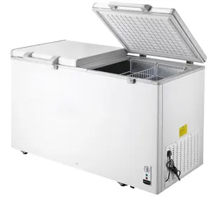 Brand New 718 Litre 2-Door Commercial Chest Deep Freezer Home Deep Freezer mit Basket