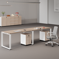 Bureau de direction moderne en bois Shuo Ran |   Bureau commercial durable avec tiroir de rangement pour dossiers