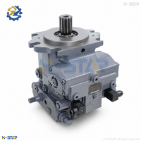 Pompe à piston hydraulique A4VG90EP pour Rexroth A4VG90EP2D1/32L-NSF02F001PT pour rouleau compacteur