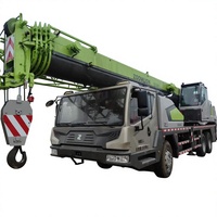 Grue tout-terrain Zoomlion d'occasion 25 tonnes en promotion, capacité de levage élevée, en stock pour levage lourd en port et en entrepôt