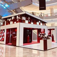 Stand d'exposition modulaire personnalisé MEGA Modern Fashion Pop Up Store pour événements et expositions