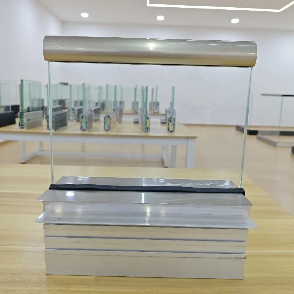 In- Floor Style Base Shoe Glass Railing Systems Aluminium U Channel For Glass Balustrade