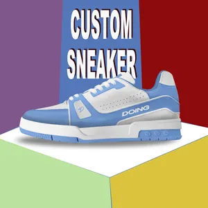 Zapatillas de correr Unisex de diseño de lujo, calzado personalizado para caminar, de bajo aire, fabricante de pedido pequeño