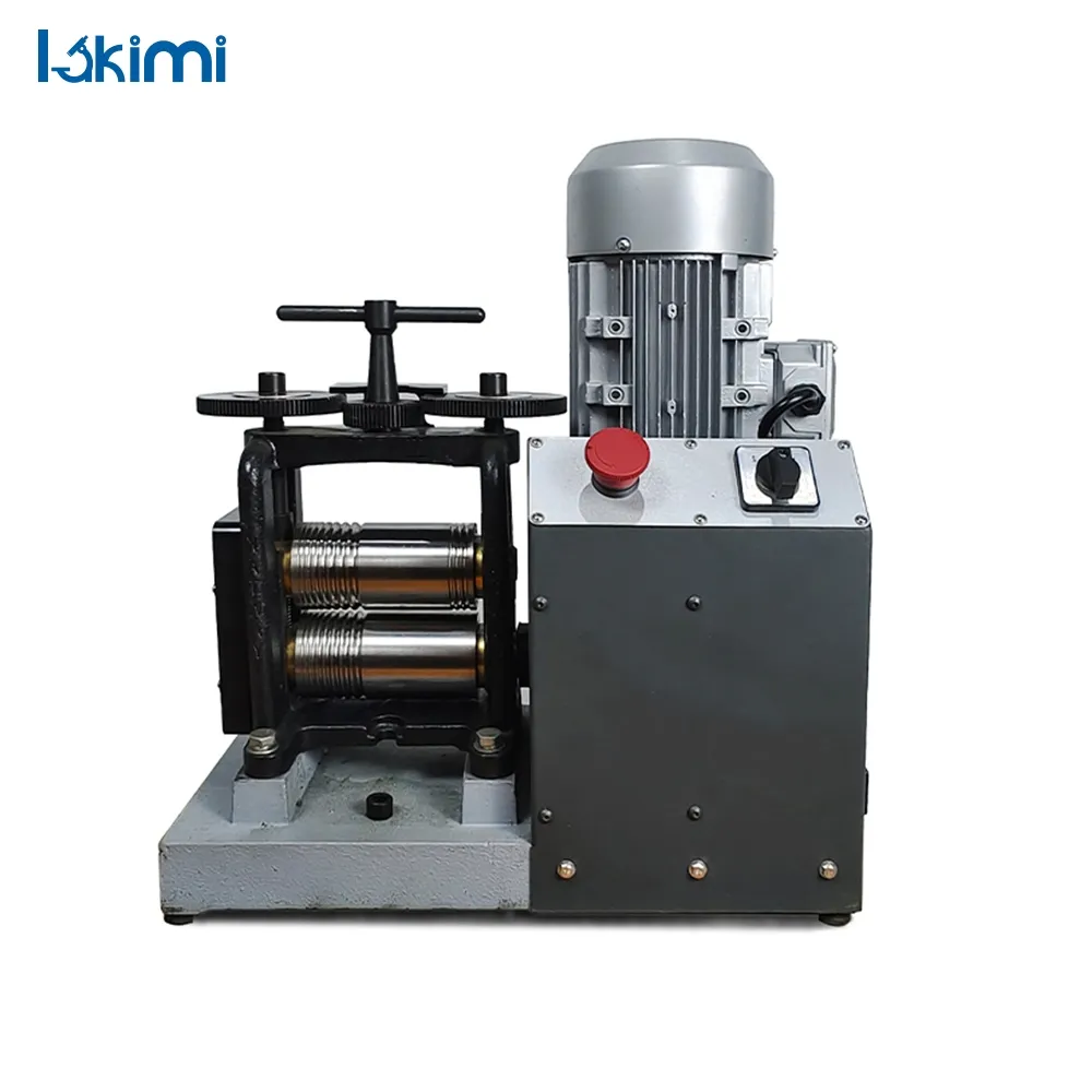 Electrical Rolling Mill Jewelry with Single Head Lakimi 130mm Factory Supplier 2HP Jewelry Tools LK-RME01