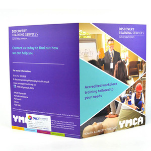 350GSM Matt Ép 4c/4c In Ấn Tùy Chỉnh Cao Cấp Giấy File Trình Bày Thư Mục - Product Image 2