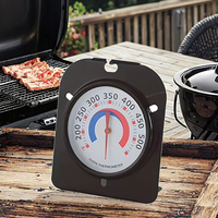 Termometer Oven Dial Baja Tahan Karat ShenWei SWK-005 Tidak Memerlukan Listrik untuk Memanggang Daging, BBQ, dan Penggunaan Dapur