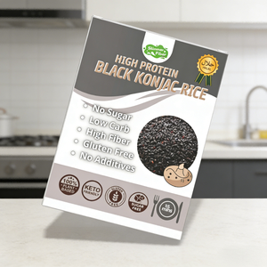 <span class=keywords><strong>Riz</strong></span> de Konjac Noir Séché Riche en Protéines, Repas Prêt à Manger pour Officiers, Vente en Gros, Fabricant OEM de <span class=keywords><strong>Riz</strong></span> - Product Image 1