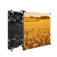 Écran LED COB à contraste élevé pour location, P1.56 P1.95, extérieur, étanche IP65, mur vidéo de scène, armoire 500x500mm, 9.5kg