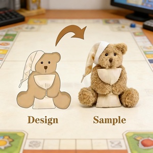 ตุ๊กตาหมีเท็ดดี้แบบกำหนดเองได้ น่ารัก สไตล์การ์ตูน เหมาะสำหรับเป็นของขวัญส่งเสริมการขายทางธุรกิจ - Product Image 1