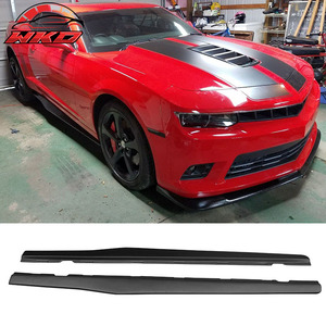 Extensiones de Faldones Laterales de Alta Calidad para Chevrolet Camaro Ikon Style, Compatibles con Modelos 2010-2015, 2 Piezas, Panel de Protección Lateral, Extensión de Difusor de Alerón de PP - Product Image 1