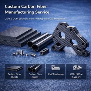 Service d'usinage CNC HYM pour moules et pièces structurelles en fibre de carbone - Capacité 5 axes, faible MOQ disponible - Product Image 2