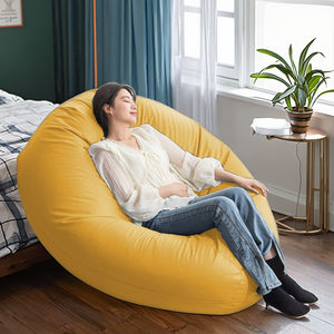 Pouf Poire Canapé Paresseux pour Maison Chambre à Coucher Convertible ou Allongé Assise Créative Petit Pouf Simple pour Balcon Fauteuil de Loisirs Tatami - Product Image 2