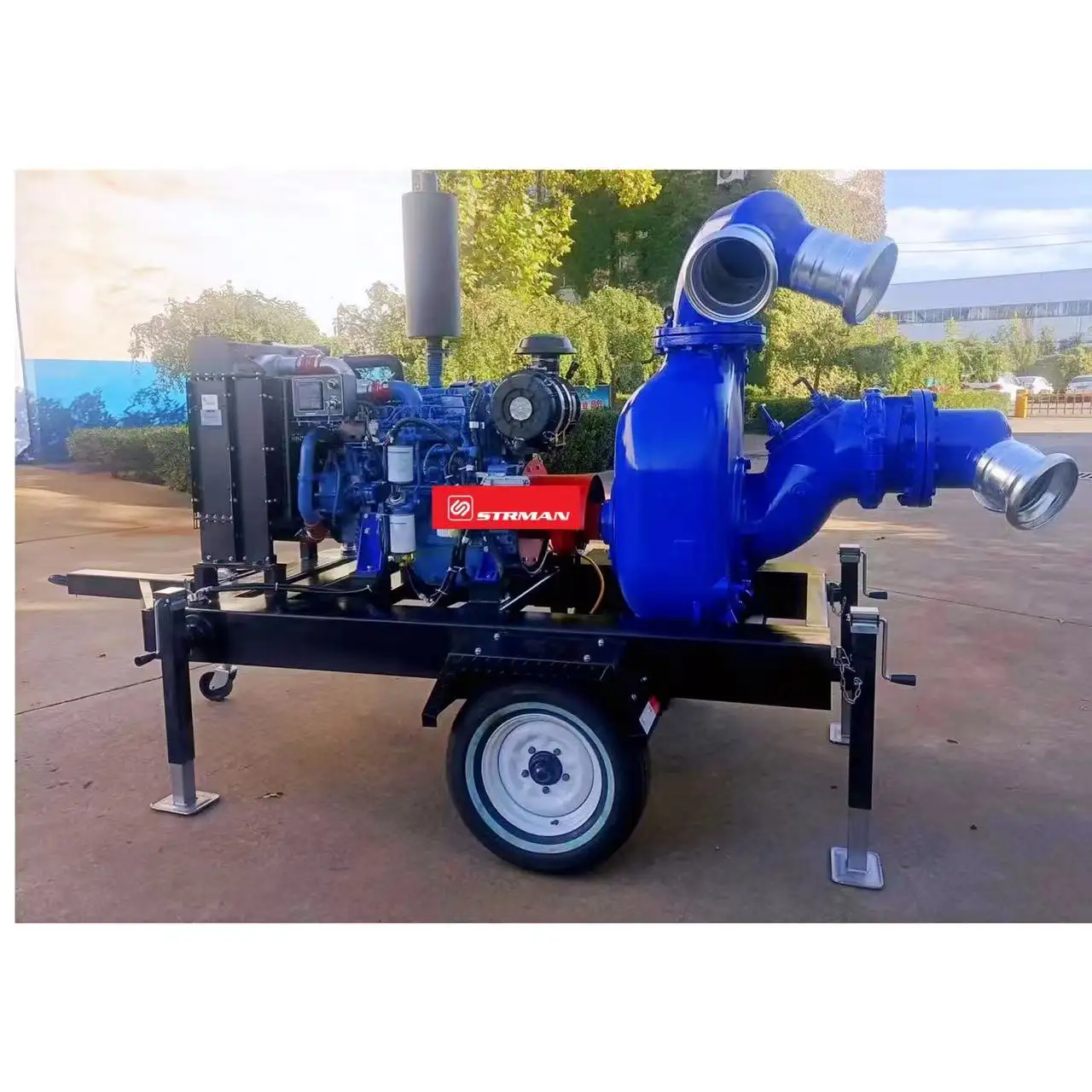 Water pump unit 2200r 230KW 312hp 6 cylinders diesel engine