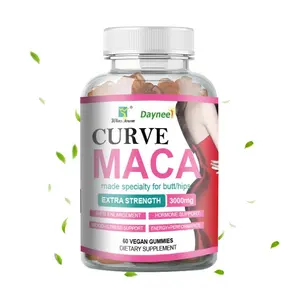 ร้อนขาย Maca Gummies โลภ hip ก้นเหนียวขยายหน้าอกใหญ่ขรุขระสุดยอด maca gummies