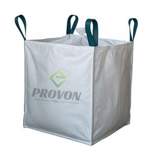 ถุงบรรจุภัณฑ์แบบ <span class=keywords><strong>FIBC</strong></span> คุณภาพสูง ขนาด 500 กก. 1000 กก. 1200 กก. 1500 กก. 2000 กก. 1 ตัน 2 ตัน 3 ตัน แบบ 4 ห่วง ยกน้ำหนักได้  ความปลอดภัย 5:1 - Product Image 1