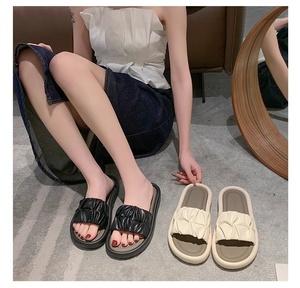 Sandalias de Plataforma Planas de Moda para Mujer, Estilo Casual, para Verano, con Suela Gruesa, Sandalias de Primavera - Product Image 4