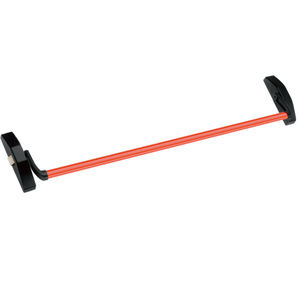 Barra táctil <span class=keywords><strong>Cruz</strong></span> de doble puerta Barra de color rojo negro Dispositivo de salida de pánico para una sola puerta - Product Image 3
