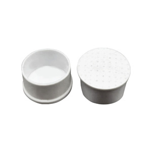 Patins de protection antidérapants en caoutchouc souple blanc pour pieds de meubles, tables et chaises, manchons de protection pour pieds de tabourets - Product Image 4