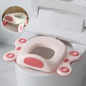 Auto Vorm Opvouwbare Draagbare Herbruikbare Non Slip Potje cover Pads, reizen Draagbare Baby Zindelijkheidstraining Seat Covers Toilet Trainer/