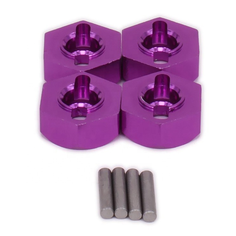 OEM CNC Custom 12 мм алюминиевый шестигранный адаптер для радиоуправляемого автомобиля