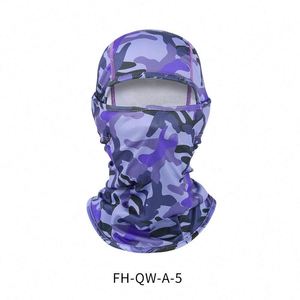 Écharpe/Foulard d'été camouflage coupe-vent en polyester pour activités de plein air, masque tactique de cyclisme et de pêche, couvre-visage unisexe USA - Product Image 3