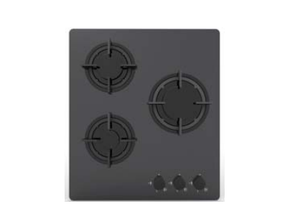 <strong>Prestige</strong> Iris 3 <strong>Burner</strong> <strong>Gas</strong> <strong>Stove</strong> | Toughened Glass Top | Tri-Pin Brass <strong>Burners</strong> | Ergonomic Knob | Black | 2Yr Warranty | Outdoor - Product Image 2
