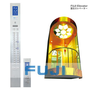 Ascensores de Carga Eléctricos Rectos con Elevación Frontal Panorámica, Kit de Modelo Personalizable, Accionamiento por CA, para Uso en <span class=keywords><strong>Apartamentos</strong></span> - Product Image 3