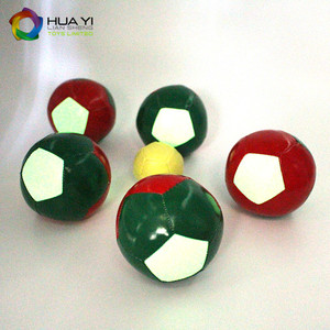 Chine Personnalisé Pu/pvc Matériel Pétanque multicolore Boule <span class=keywords><strong>De</strong></span> Pétanque Pour Le Jeu En Plein Air - Product Image 6