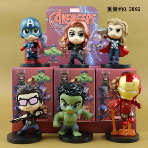 Colección para niños Figuras DE ACCIÓN Juguetes Dibujos animados Cool Marvel Iron Spider Man <span class=keywords><strong>Hulk</strong></span> Cajas ciegas Cajas misteriosas de PVC para UFO Catcher - Product Image 3