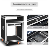 Ventes directes d'usine de 8u10u12u amplificateur professionnel scène audio pleine fréquence subwoofer aviation aluminium boîte armoire boîte
