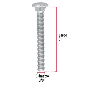 Master con 12 Unidades Bolsa con 40 tornillos 3/8 'x 3' tipo coche, FIERO - Product Image 2