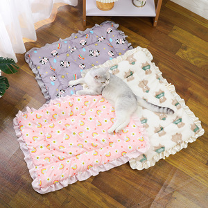 Couverture pour animaux de compagnie en polaire moelleuse Petop Premium, nouvelle version améliorée, tapis chauffant double face, flanelle douce rectangulaire pour chiot et chaton, OEM - Product Image 2