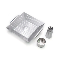 Panier de cuisson vertical pour poulet, support à canette de bière, grille de rôtissage, panier de barbecue, support de cuisson pour dinde