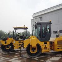 Rouleau compresseur hydraulique 8 tonnes XD82, tambour de 1150 mm, machine de compactage robuste