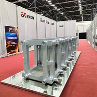 Système de levage de tour de botte d'étape d'alliage d'aluminium de 290x290mm avec le coin pour l'éclairage et l'affichage d'événement