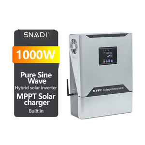 Venta caliente <span class=keywords><strong>NKM</strong></span> Serie 1kw Inversor solar híbrido 24V Inversor solar fuera de la red con carga solar - Product Image 1