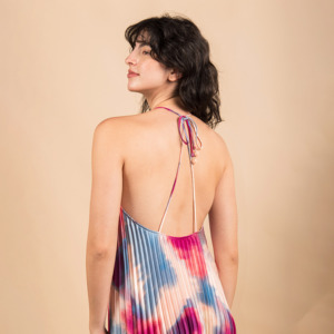 Robe maxi sans manches pour femme, qualité supérieure, prix compétitif, nouvelle robe trapèze sans manches très tendance - Product Image 3