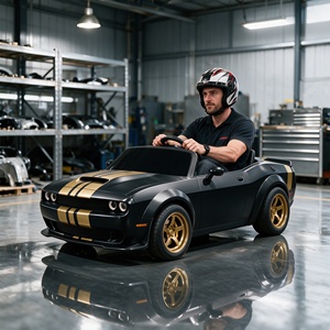 Custom Paint Electric Muscle Go Kart 2500W <b>72V</b> <b>Battery</b> Speed Retro American Design Factory Direct Wholesale With Fast Shipping - Product Image 2