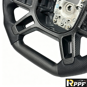 Venta Directa de Fábrica Rppf para Land Rover Range Rover <span class=keywords><strong>Evoque</strong></span> Range Rover Velar, Accesorios para Automóviles, Volante de Fibra de Carbono - Product Image 2