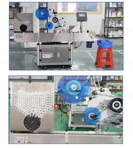 Tự động tùy chỉnh ngang máy Sticker chai tròn & Ống Bút Bộ sưu tập ống máy dán nhãn - Product Image 5