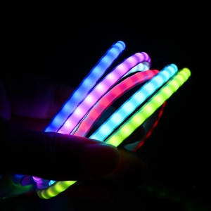 Bande lumineuse LED intelligente COB polychrome DC 5V adressable individuellement 160LED Ws2812 Dream Color 5mm RGB Pixel LED Ribbon DIY - Product Image 4