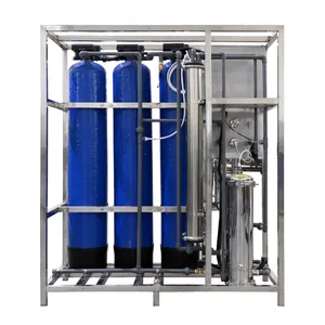 Máquina de tratamiento de agua de 250 LPH, para uso comercial, ósmosis inversa RO