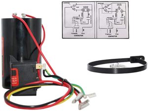 Bộ Khởi Động Cứng Dây CSRU3-3 Bộ Tiết Kiệm Máy Nén <span class=keywords><strong>AC</strong></span> Tụ Khởi Động Cứng Tương Thích Cho CSR-U3 4-5 Tấn - Product Image 2